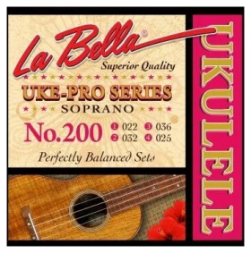 La Bella 200  Струны для  укулеле сопрано